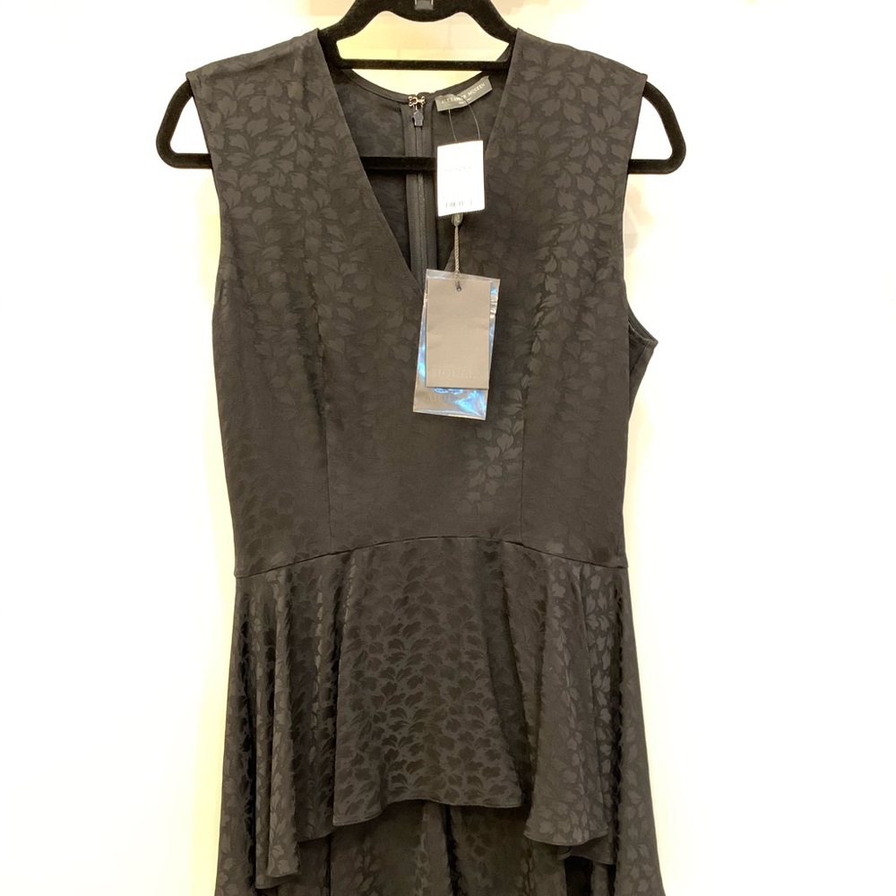 Alexander McQueen High Low Peplum Top - Authentic